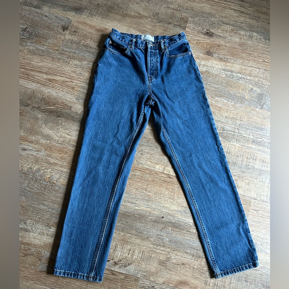 Everlane Men's Straight Jeans in Deep Blue